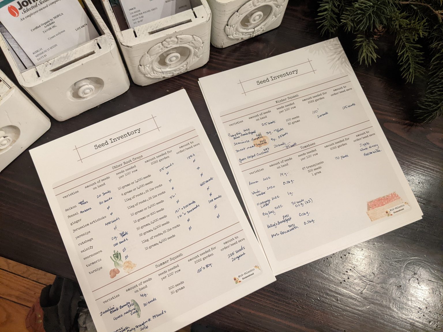 Save Time and Money Using a Seed Inventory (&amp; a free printable) - Mid ...