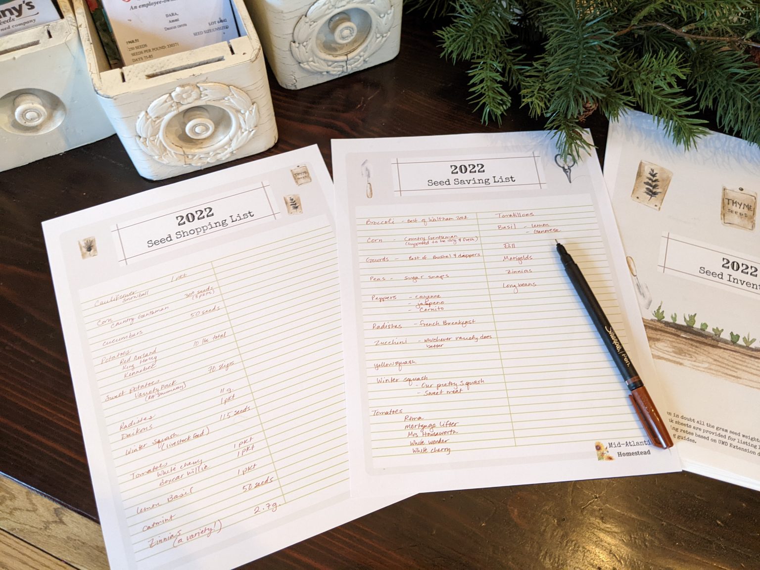 Save Time and Money Using a Seed Inventory (&amp; a free printable) - Mid ...
